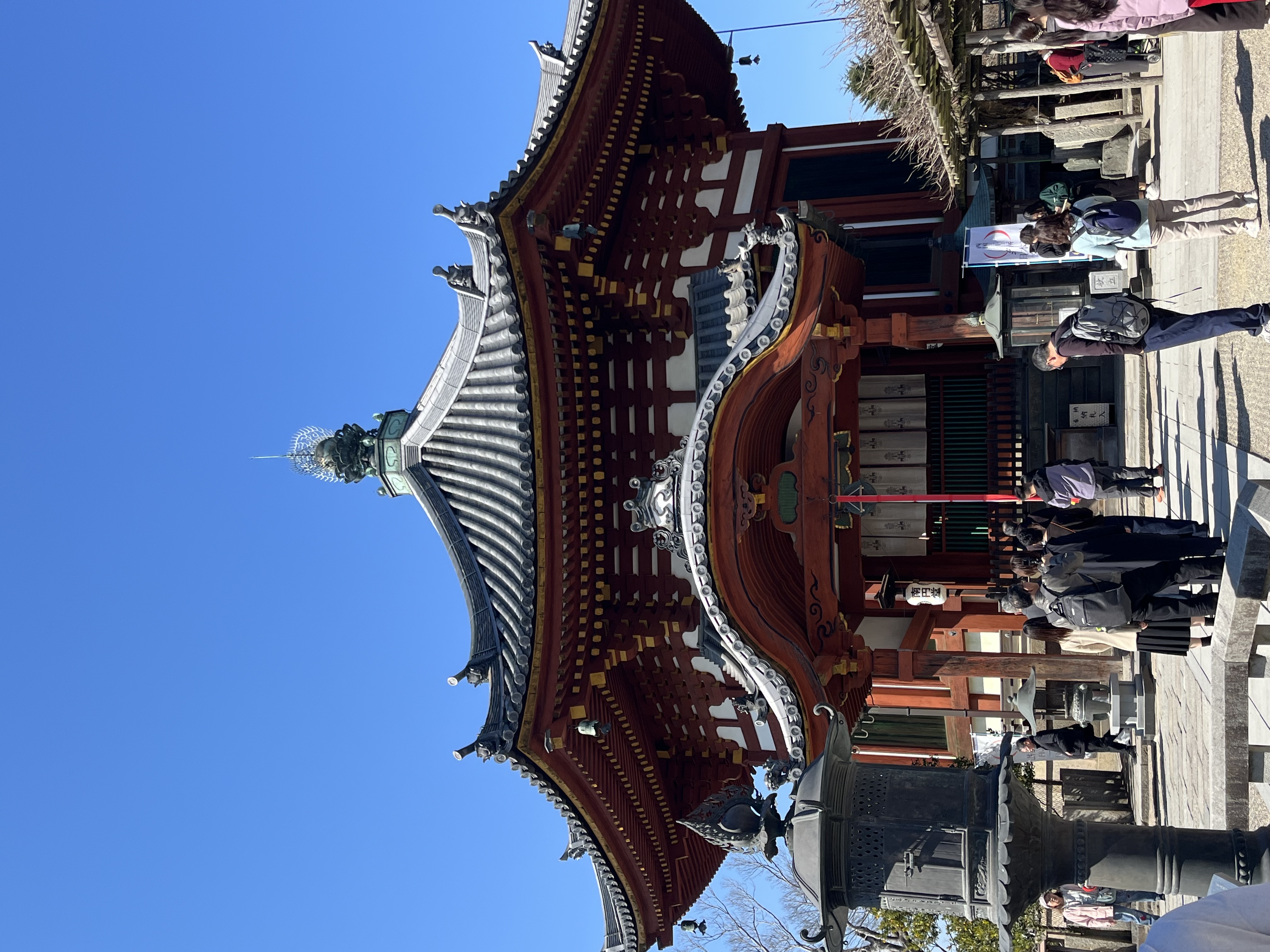 奈良県で寺院巡りをしました